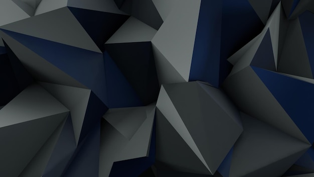 3D-Polygon abstrakter geometrischer Hintergrund