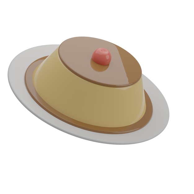 3D-Pudding-Illustration