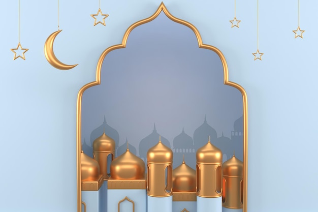 3d ramadan kareem el trasfondo del islam