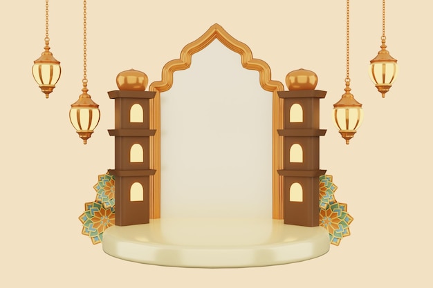 3d ramadan kareem el trasfondo del islam