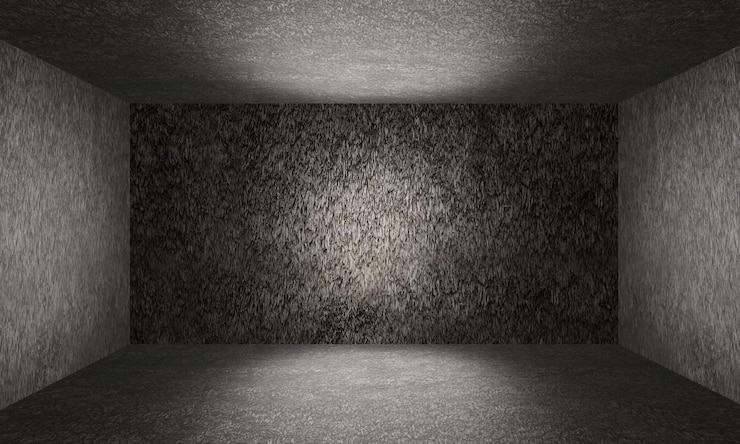 Foto 3d-raum-vintage-beton-abstrakter hintergrund