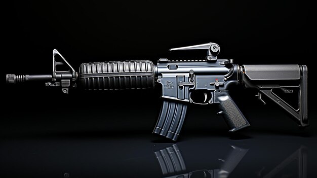 Foto 3d-render-foto von armewaffen