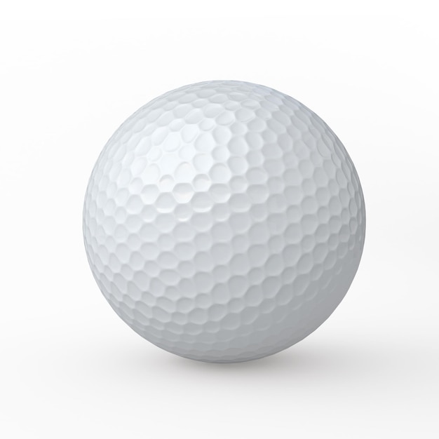 3D-Render-Golfball (Clipping-Pfad)