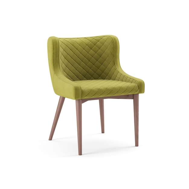 3d render modelo sillón diseño de muebles