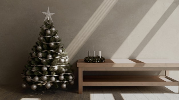 3d render Weihnachten Hintergrund