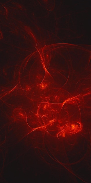 3D rendering abstracto fondo fractal multicolor