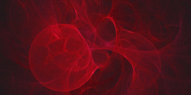 3D rendering abstracto fondo fractal multicolor