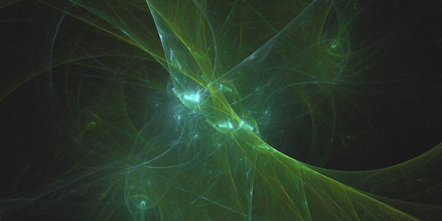 3D rendering abstracto fondo fractal multicolor