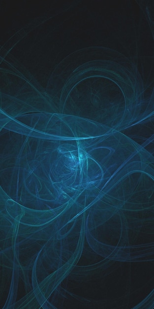 3D rendering abstracto fondo fractal multicolor