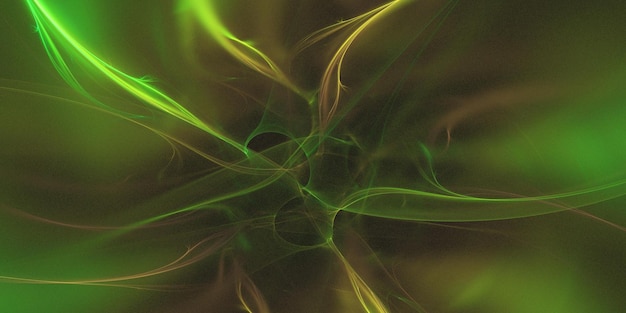 3D rendering abstracto fondo fractal multicolor