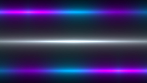 3d-Rendering Abstraktes violettes blaues Schwarzlichtmuster mit dem Farbverlauf Hintergrund schwarz dunkel modern