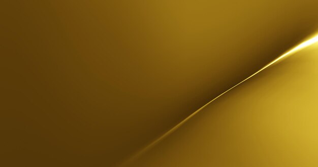 3D-Rendering Gold Farbverlauf Stil abstrakt glatt bunt Luxus.