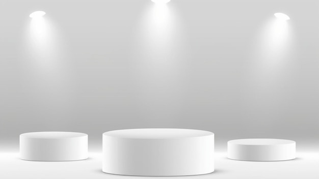 3D-Rendering-Produkthintergrund