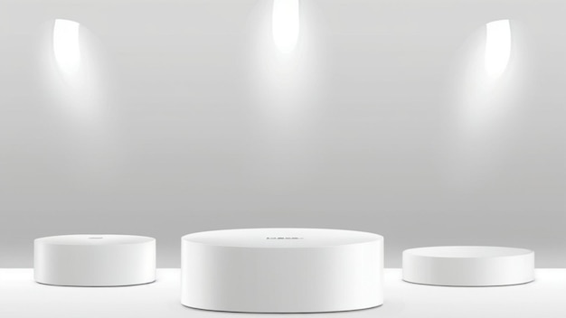 3D-Rendering-Produkthintergrund