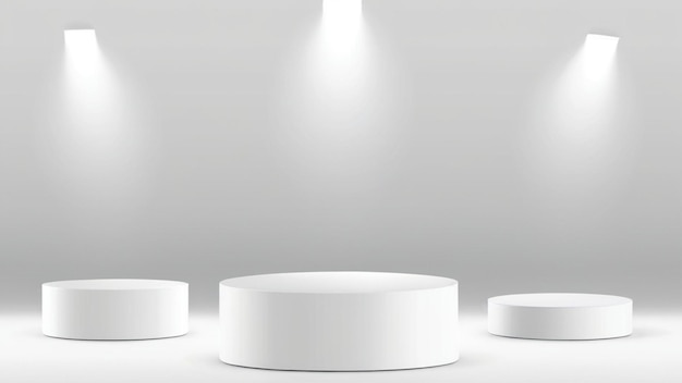 3D-Rendering-Produkthintergrund