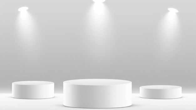 3D-Rendering-Produkthintergrund
