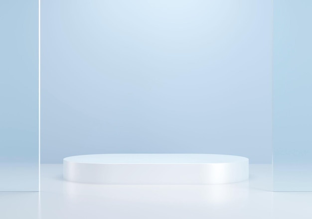 3D-Rendering-Produkthintergrund