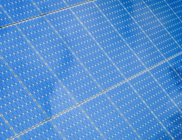 3D-Rendering Solarpanel-Hintergrund