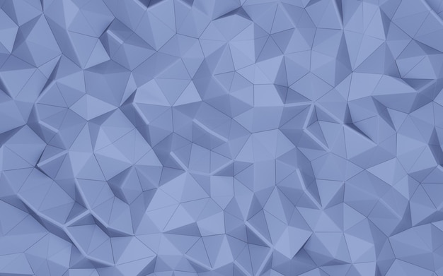 Foto 3d-rendering strukturierte dreiecksform frostigen blauen leeren hintergrund