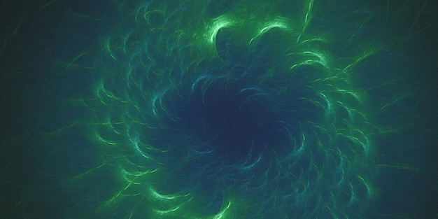 3D-Rendering von abstrakten mehrfarbigen fraktalen Hintergründen