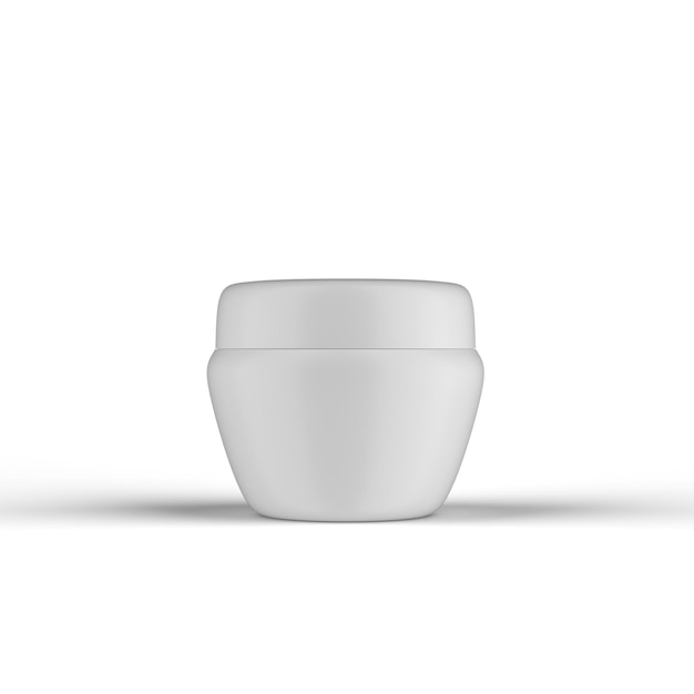 3D-Rendering von Cosmetic Jar