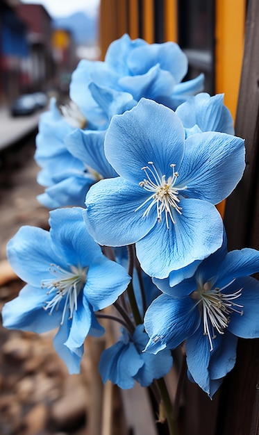 3D-Rendering von wunderschönen Blumen UHD-Wallpapier