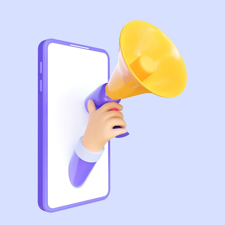 3d renderização do conceito de referência a um amigo, as pessoas compartilham informações sobre referências e ganham dinheiro