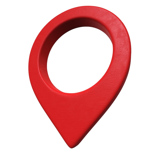 3D-Renderung der Geo-Karte