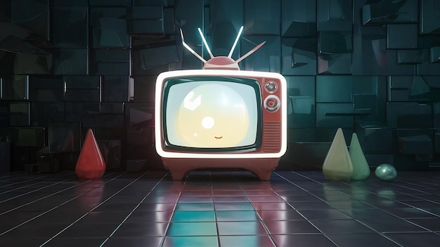 3D-Retro-Fernsehen