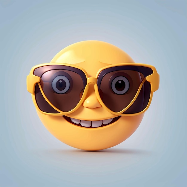 Foto 3d-smiley-emoji