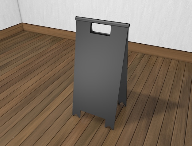 3d stand mockup novo