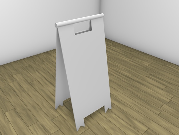 3d stand mockup novo