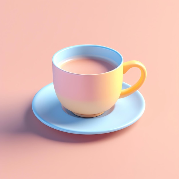 3D Teetasse