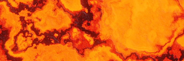 3D übertrug abstrakten Lavahintergrund. Vulkanisches Magma.