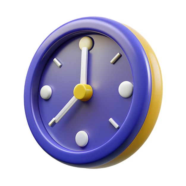 3D-Wanduhr