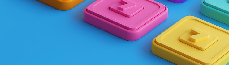 Foto 41 ilustración de un modelo 3d de un icono de reloj en colores vibrantes