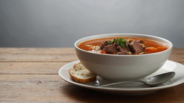 4K-Auflösung köstliche appetitliche mittelöstliche Fleischsuppe 31