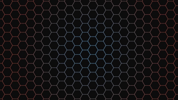 4k Hintergrund Bienenstock-Hexagon