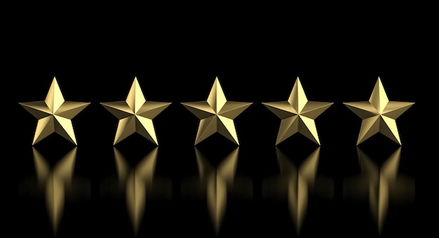 5 estrellas de oro