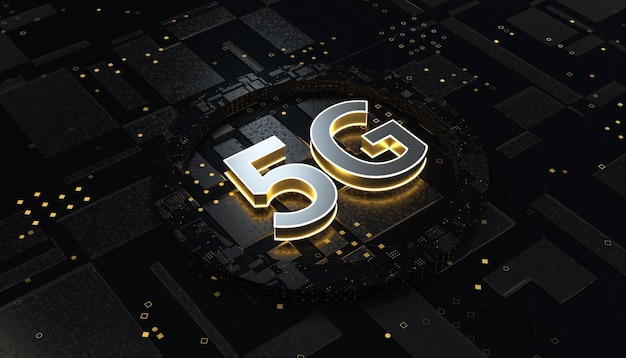 5 g Chip mit intelligenter Technologie