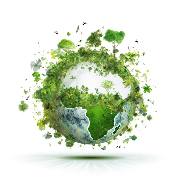 5 DE JUNIO Día Mundial del Medio Ambiente VECTOR ilustración