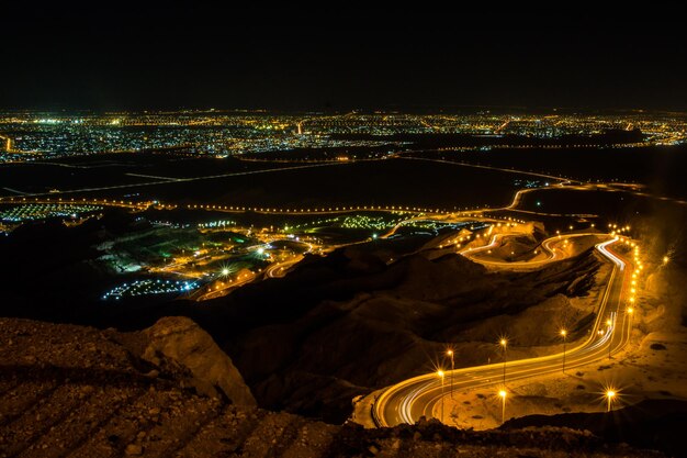 500px ID de foto: 243101251 - Vista de Jabal Hafeet, Al Ain, Emirados Árabes Unidos.