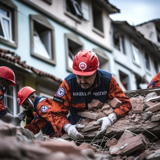 Foto 6 de febrero de 2023 turquía siria terremoto terremoto bandera turca