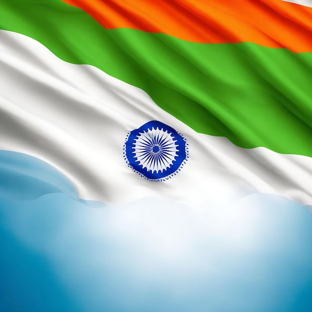 76 años Feliz día de la independencia India Diseño de plantilla Diseño de ilustración