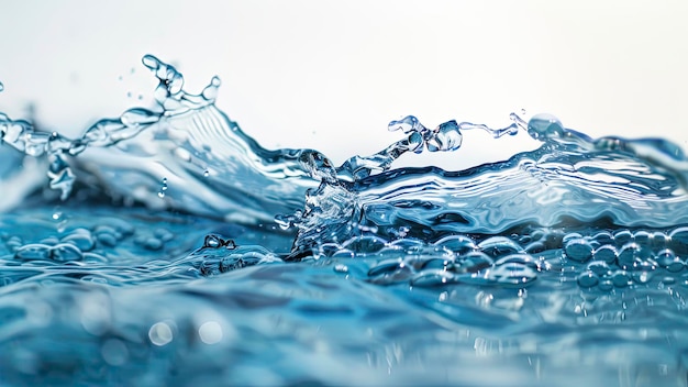 8K-Wasser-Hintergrund Wasser-Wallpapier Wassertropfen Hintergrund hd Flüssigkeitsstropfen
