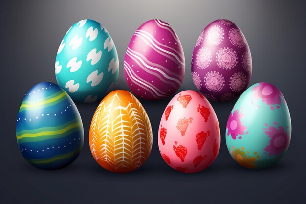 9 huevos de pascua