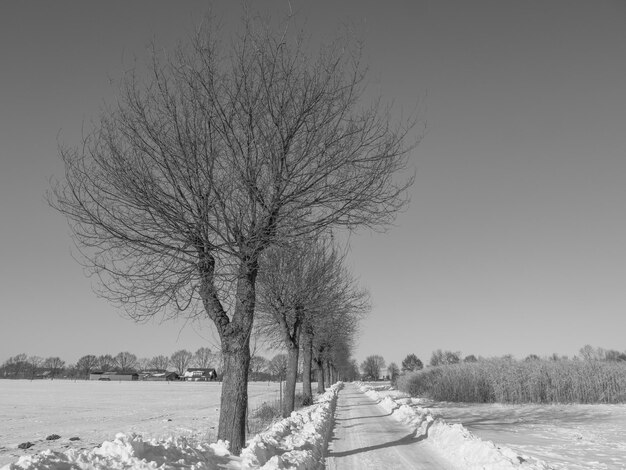 a aldeia de Weseke, na Vestfália