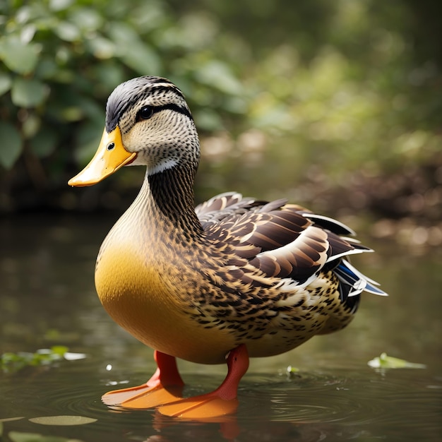 A alegria de manter patos como animais de estimação