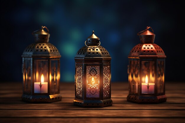 A alma incandescente do Ramadã capturada em lanternas
