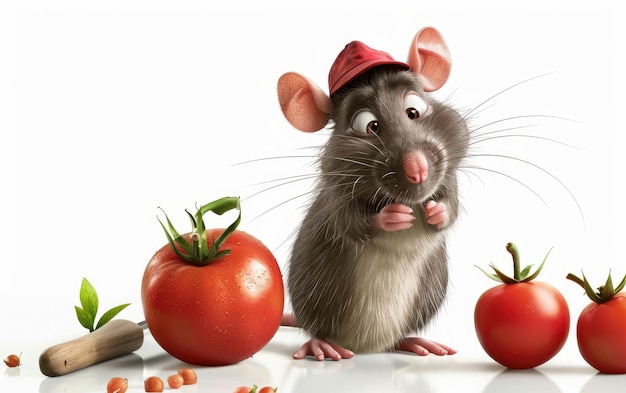 A arte de cozinhar Ratatouille